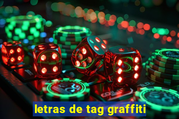 letras de tag graffiti